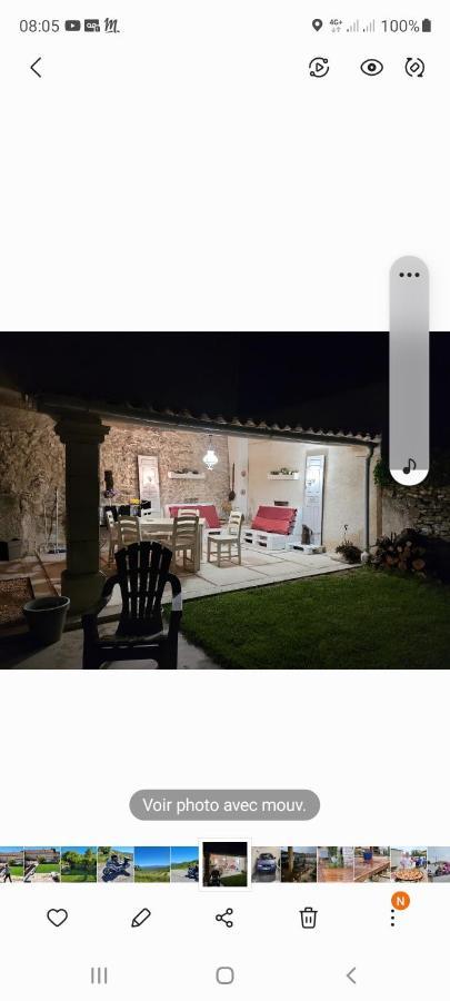 Grange Voutee Avec Jardin Villa Mane Kültér fotó
